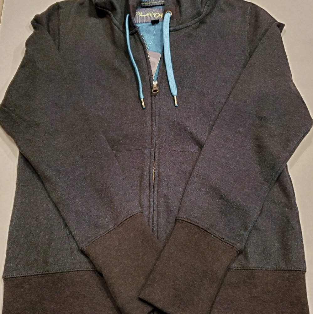 NWT PLAYBACK Dark Blue Jacket Hoodie